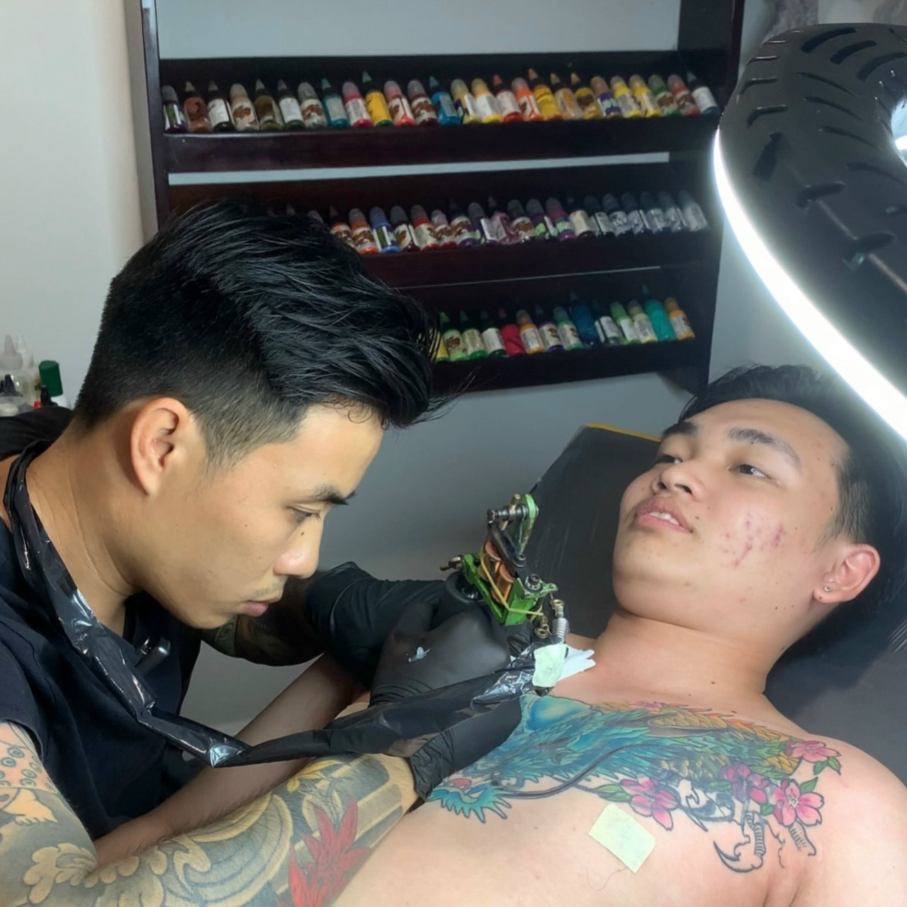 Sửa hình xăm cũ P2: Xăm màu hay đen trắng #tattoo #tattoos #tattooarti... |  TikTok